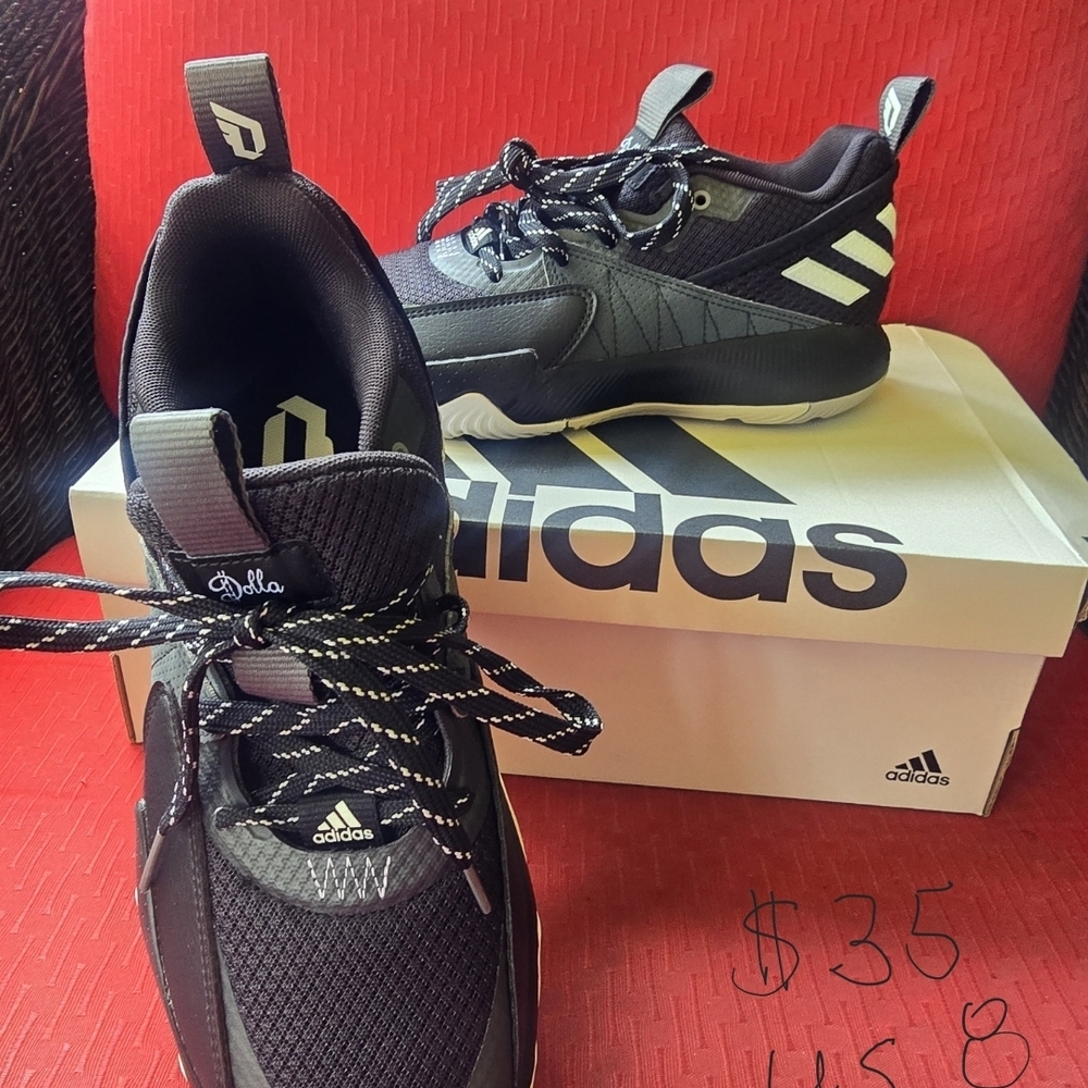 Adidas Black Athletic Shoes